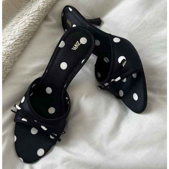 RARE!!! ZARA Heeled Sandals NWT - Picture 6 of 16